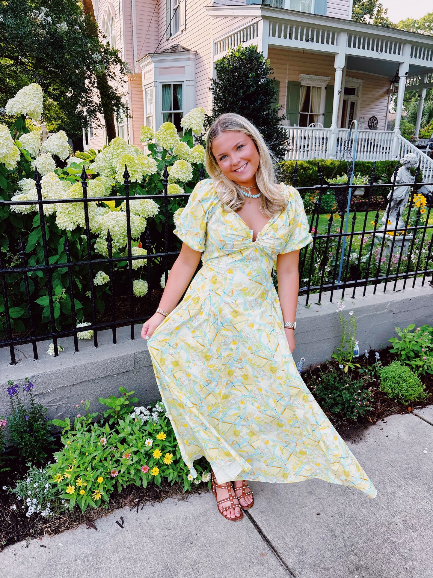 On the Sunny Side Maxi Dress