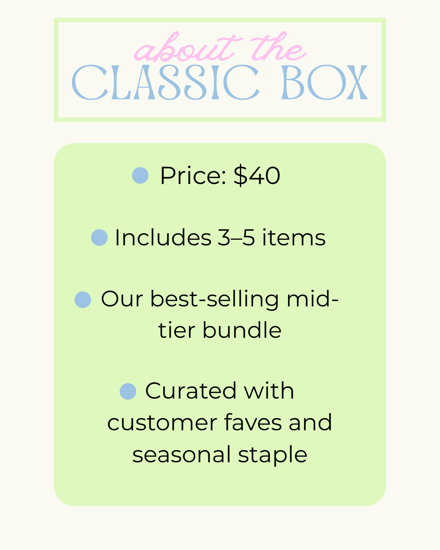 Mystery Boxes