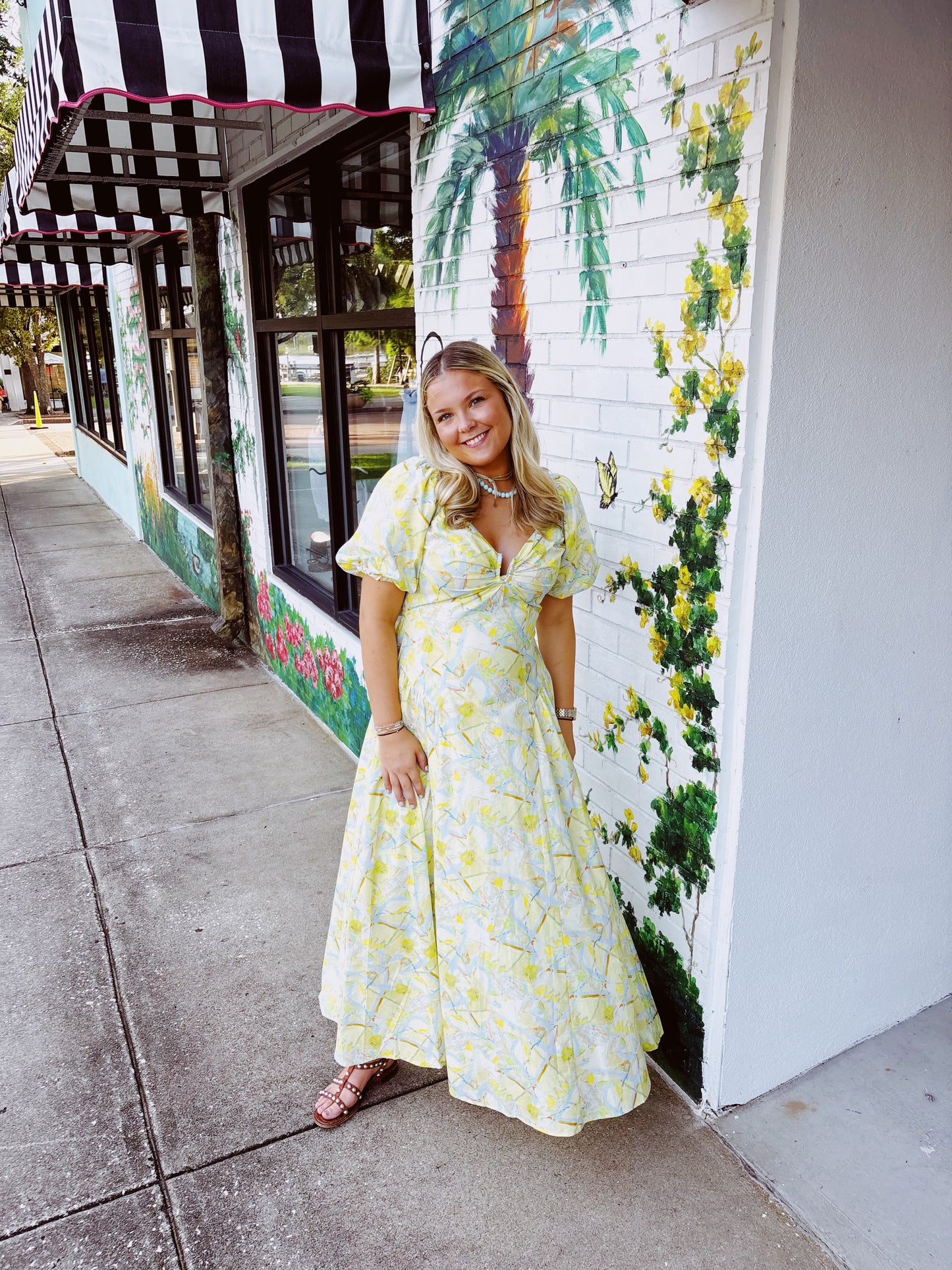 On the Sunny Side Maxi Dress