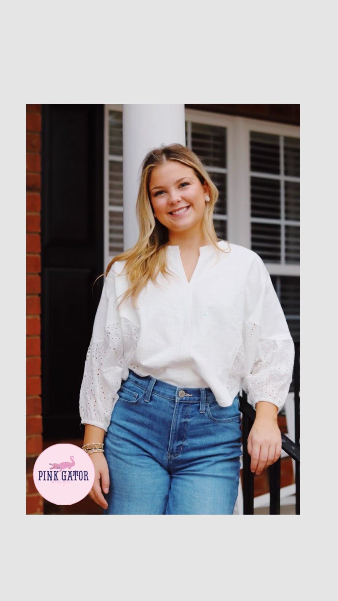 Remie Balloon Sleeve Top