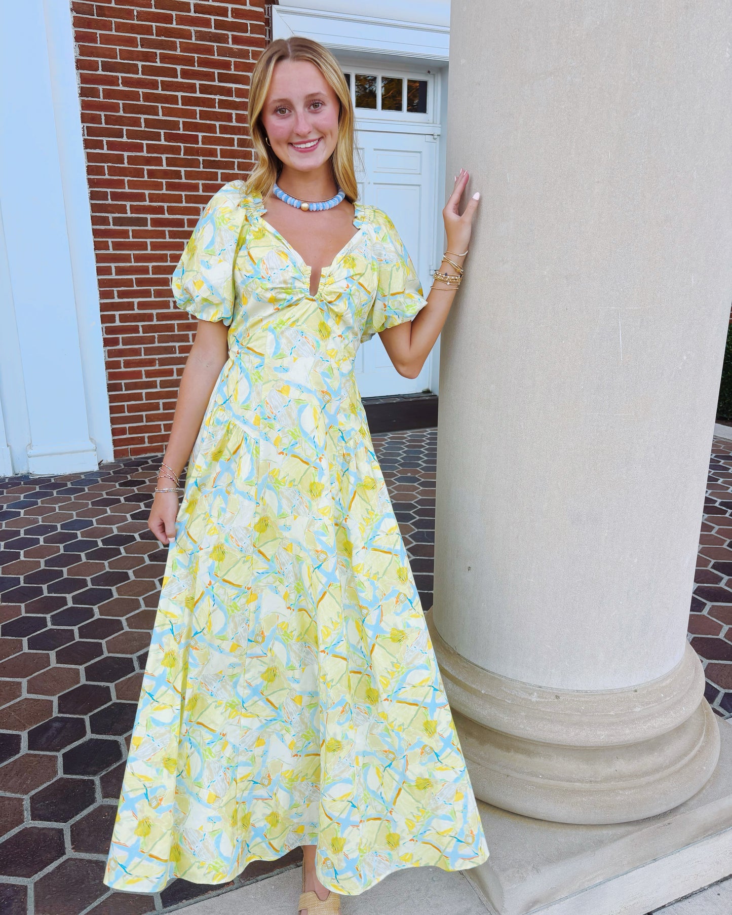 On the Sunny Side Maxi Dress