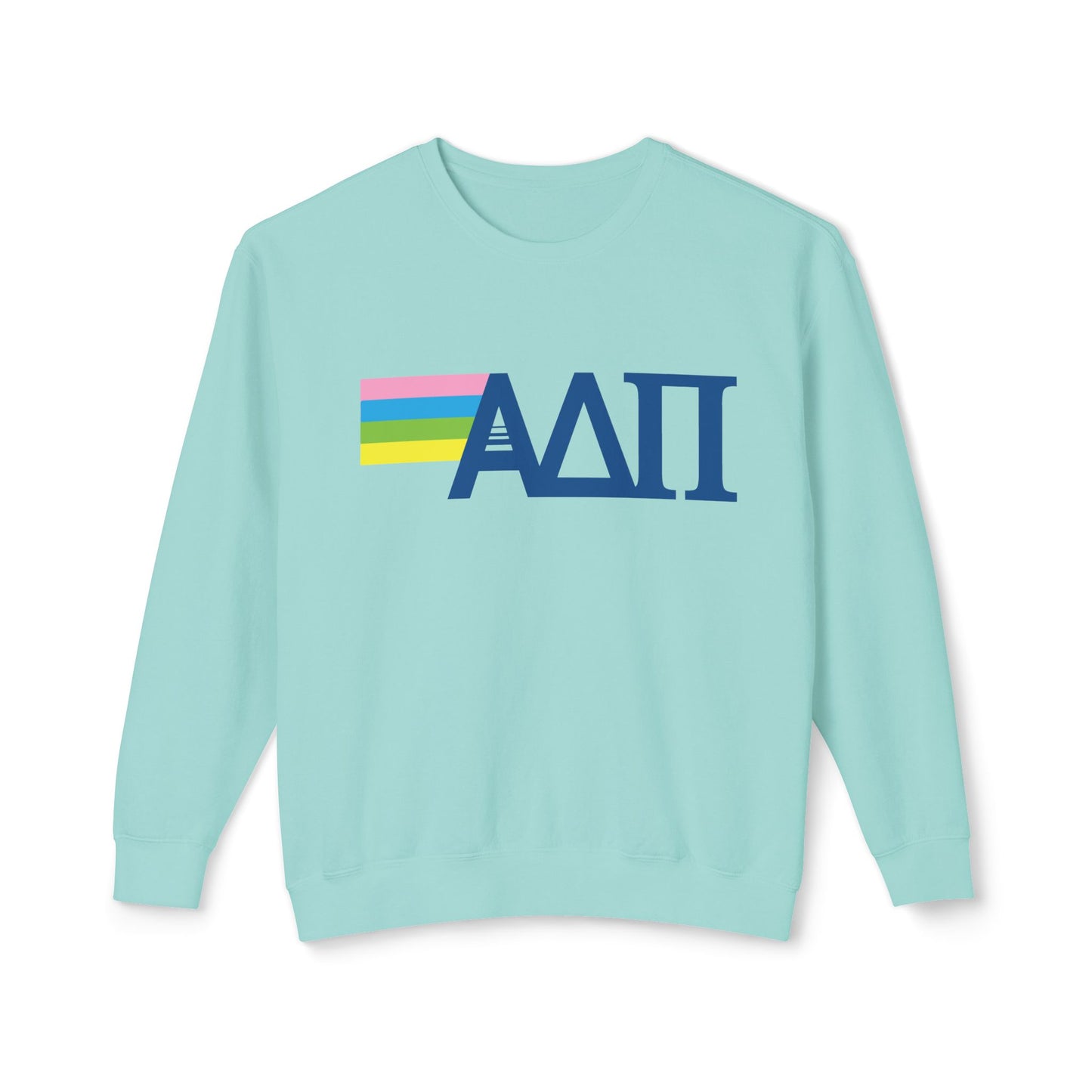 ADPI PASTELS- Comfort Colors Lightweight Crewneck Sweatshirt