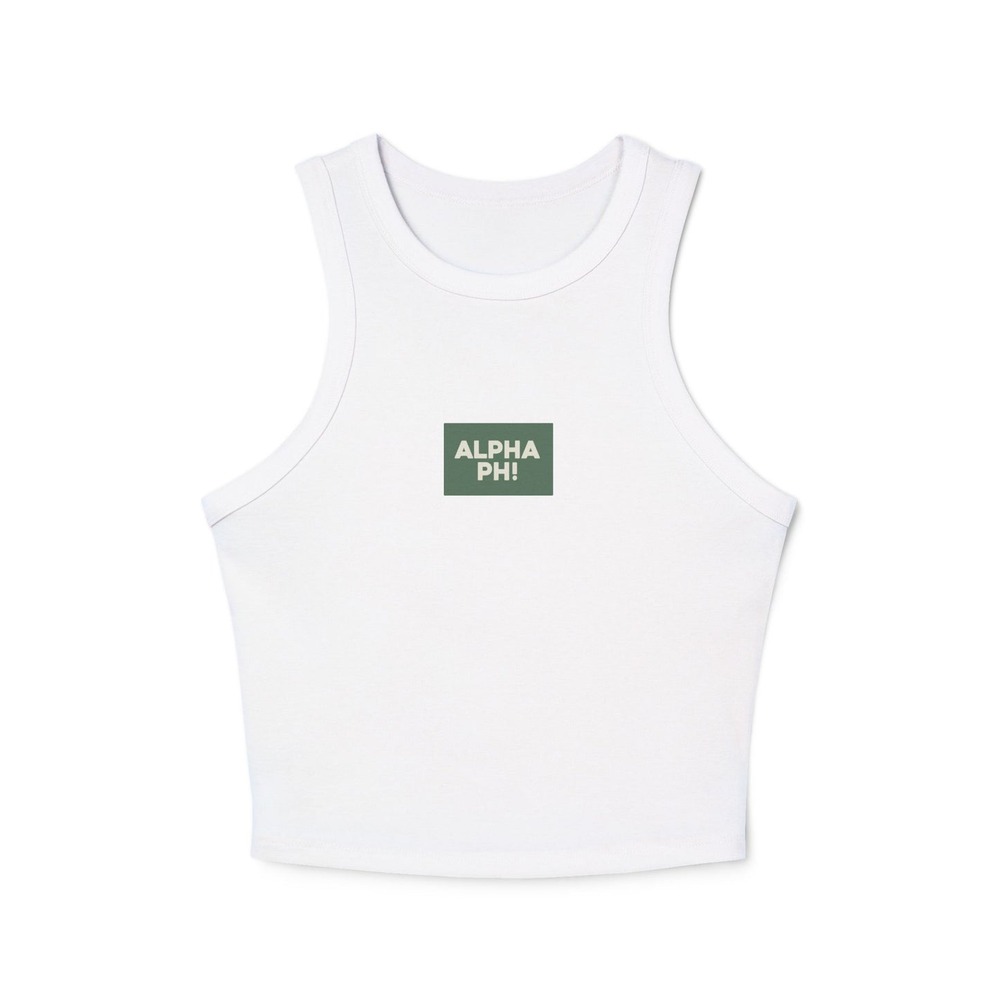 Women's Micro Rib Racer Tank Top