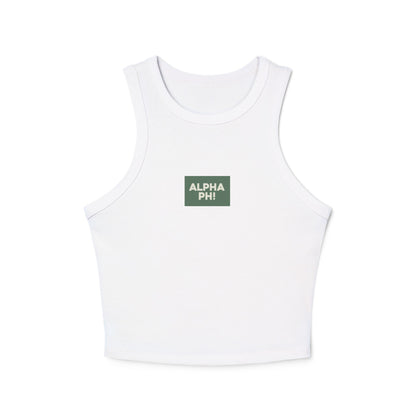 Women's Micro Rib Racer Tank Top