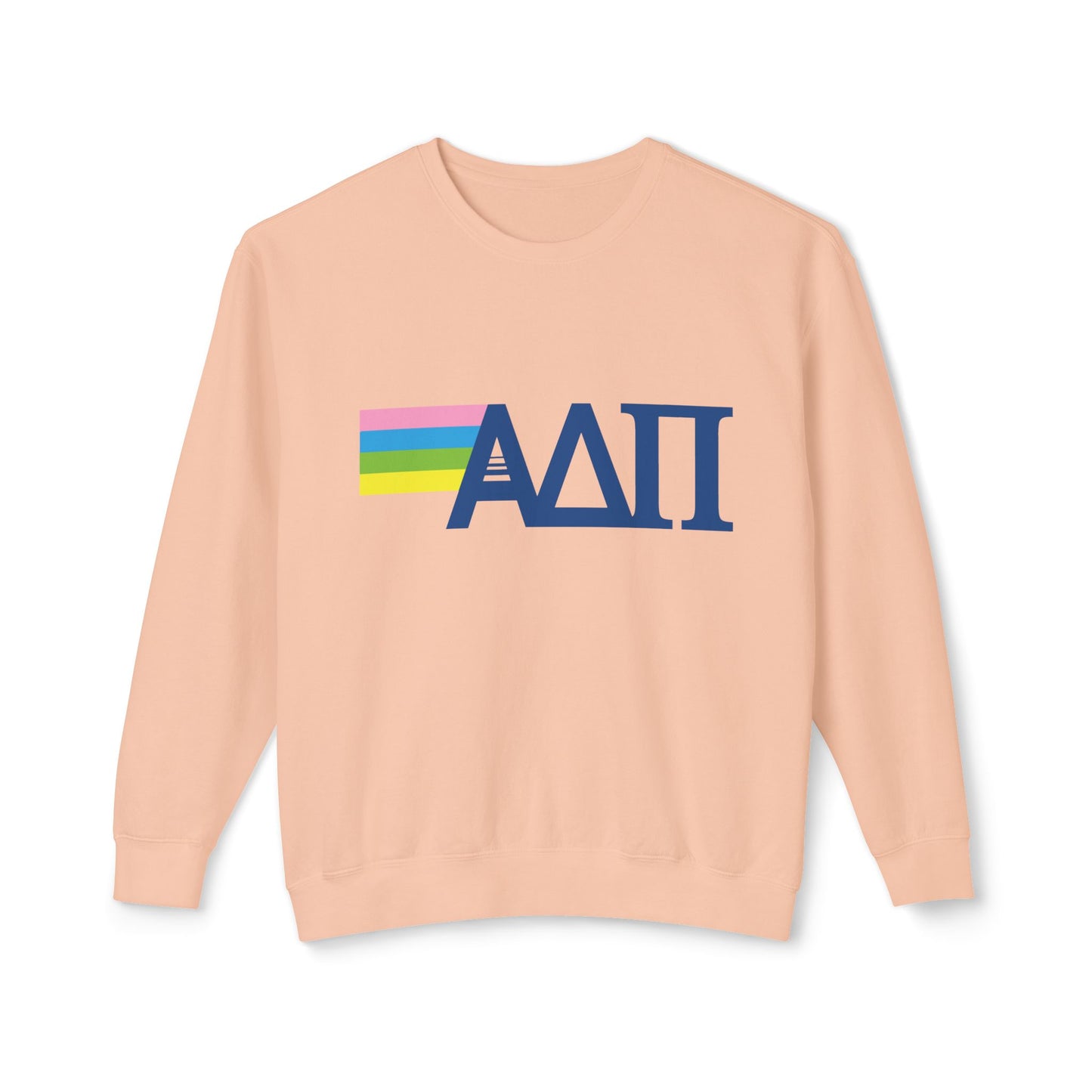 ADPI Pastels Comfort Colors Lightweight Crewneck Sweatshirt