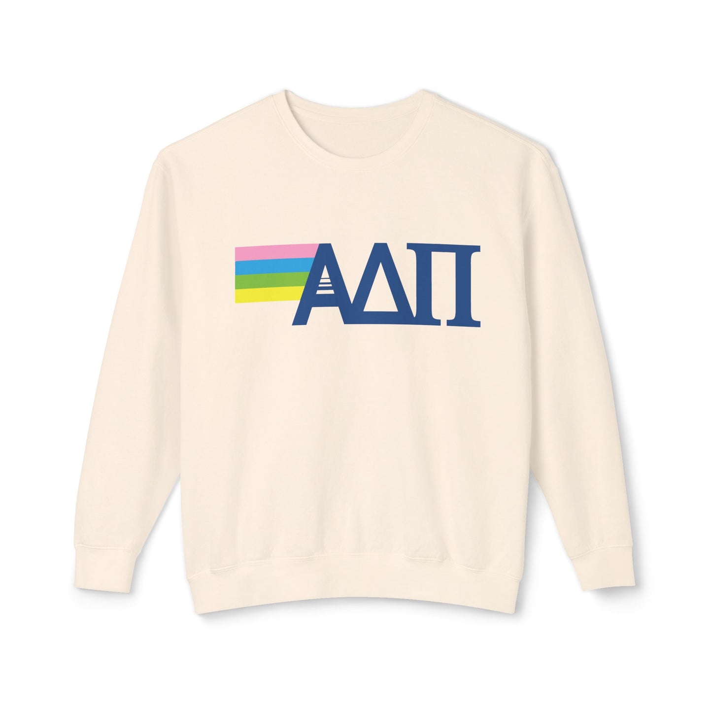 ADPI PASTELS- Comfort Colors Lightweight Crewneck Sweatshirt