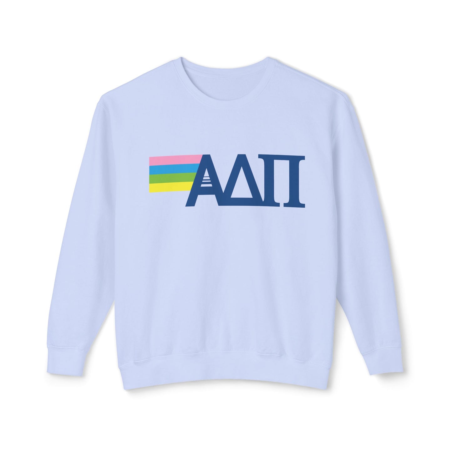 ADPI PASTELS- Comfort Colors Lightweight Crewneck Sweatshirt