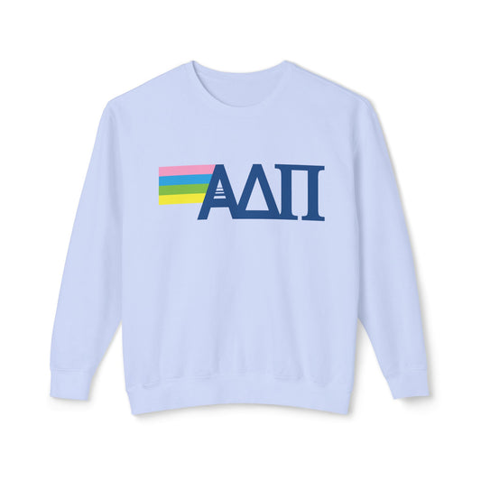 ADPI PASTELS- Comfort Colors Lightweight Crewneck Sweatshirt