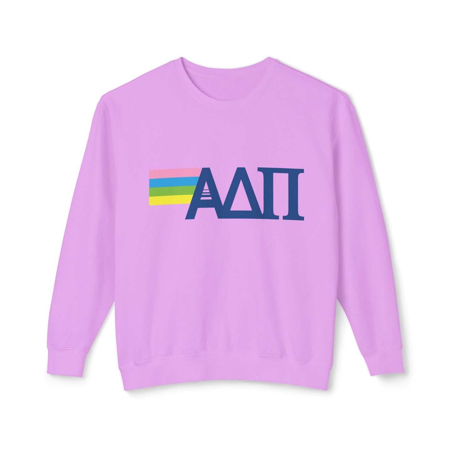 ADPI Pastels Comfort Colors Lightweight Crewneck Sweatshirt