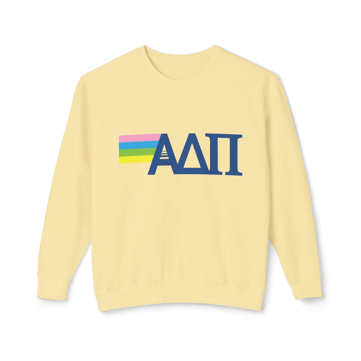 ADPI Pastels Comfort Colors Lightweight Crewneck Sweatshirt