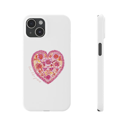 love like Jesus Slim Phone Cases