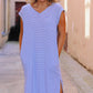 Blue seaside dress