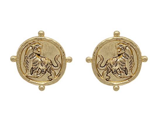 *Pre-Order* Roaring Tiger Earrings