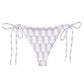 Lobster print All-over print recycled string bikini bottom