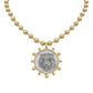 Tiger coin necklace