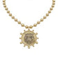 Tiger coin necklace